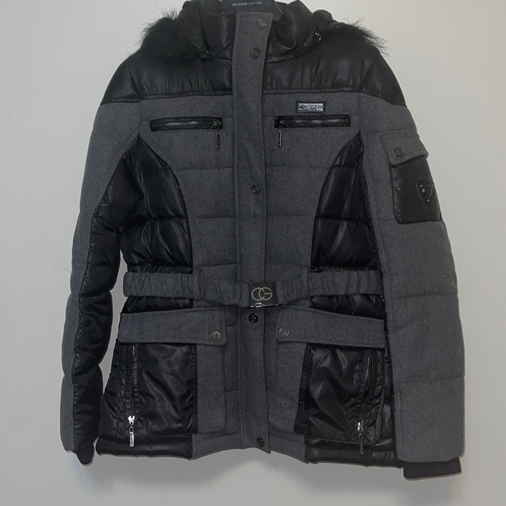 COOGI Puffer Wool Blend Coat